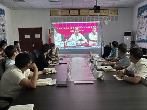 【河海水文】水發(fā)水控集團(tuán)黨委委員、紀(jì)委書記王高升到河海公司全面從嚴(yán)治黨、黨風(fēng)廉政建設(shè)專題調(diào)研 (1).jpg